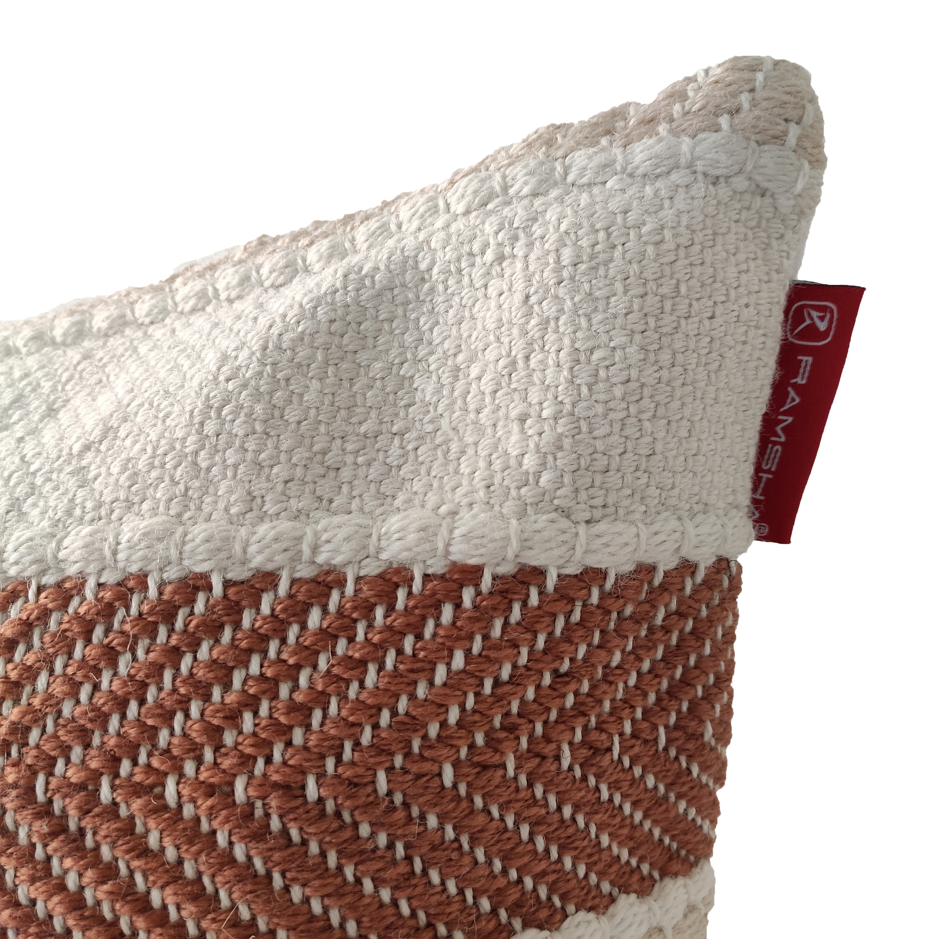 Experience the softness and quality of our high-quality cushion, crafted with soft red-colored polyester fabric