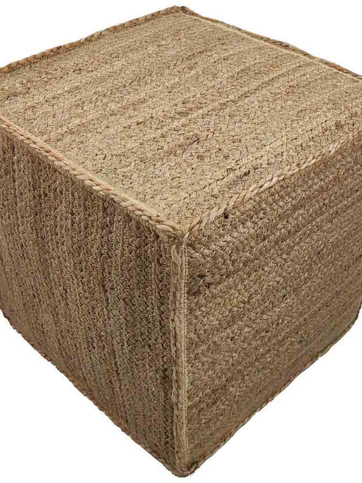 Jute Pouf Natural Color PF-004