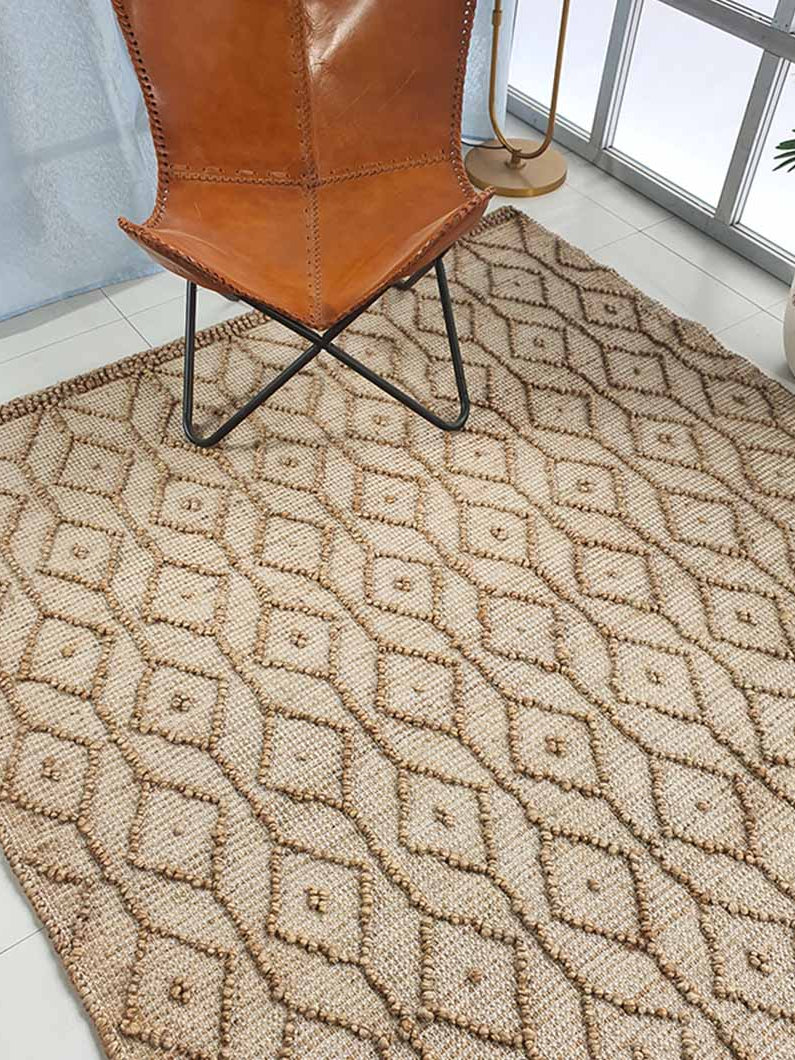 Brown Rectangle Area Rug and Carpet for Stylish living Room, bedroom and Office Décor SR-004