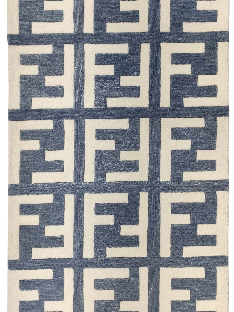 Wool & Cotton Hand Made Carpets 80x200 cm APA-01