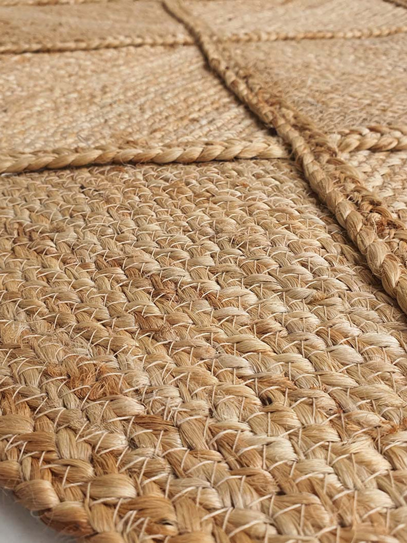 Natural Color Braided Rug For Home Decor BR-084