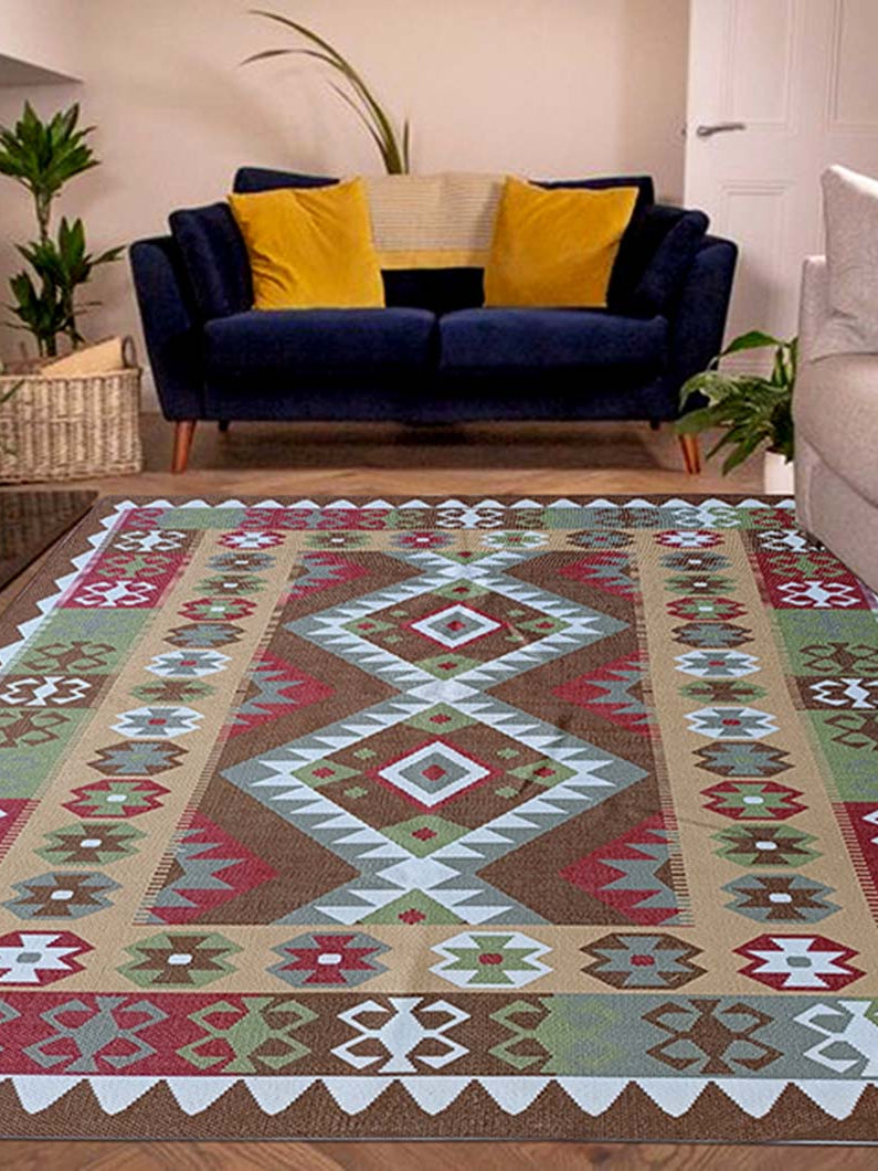 Multi Color Digital Printed Rug DD-015