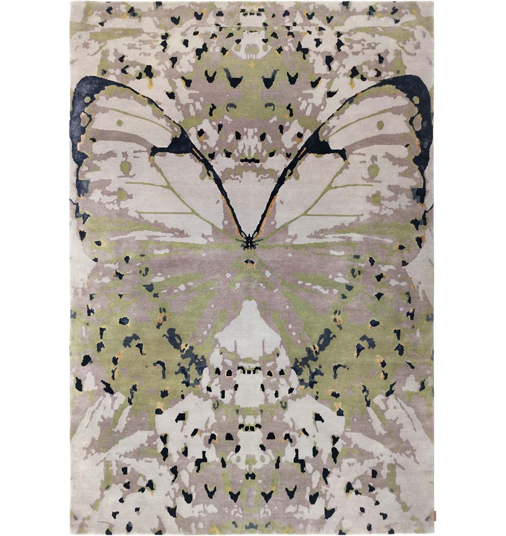 Butterfly Design Carpet For Every Room HKWV-010