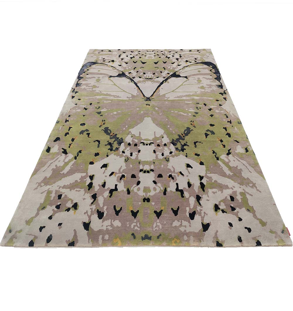 Butterfly Design Carpet For Every Room HKWV-010