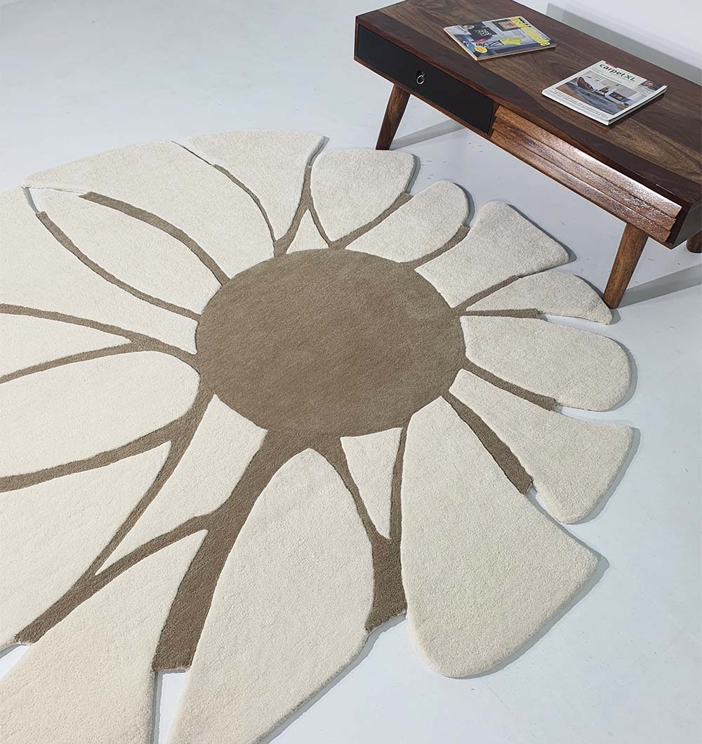 Handmade Wool & Cotton Carpet HTW-58