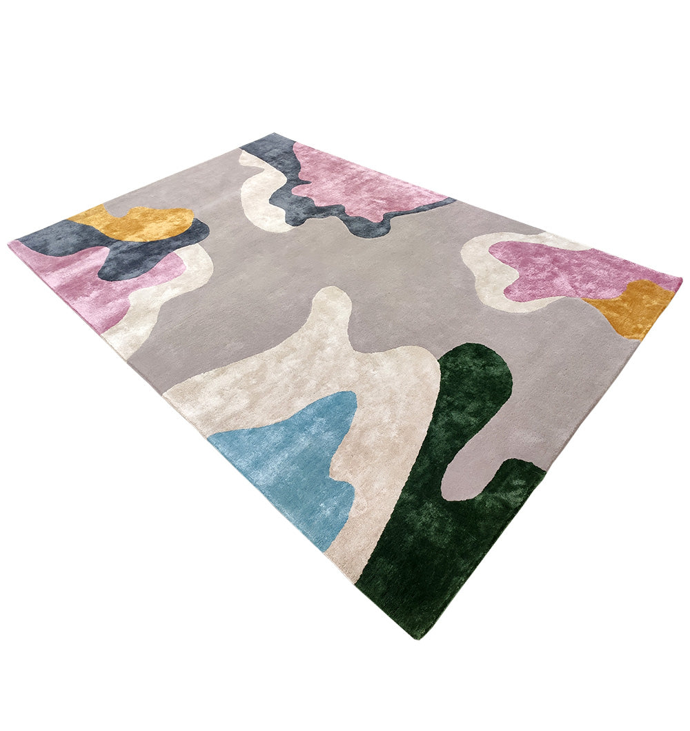 Hand-Tufted Carpet Multi Colored HTWV-27