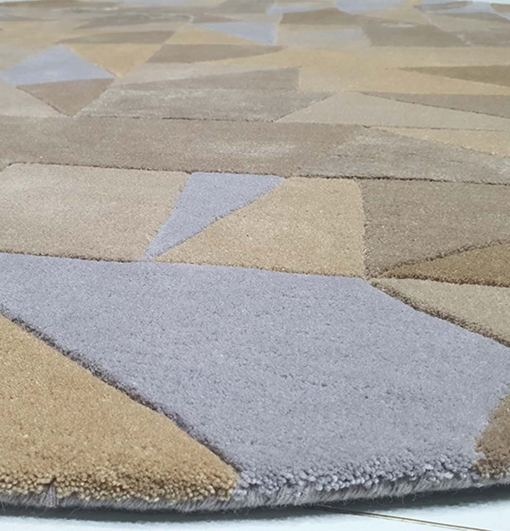 Handmade Round Carpet For Home Decor 200 CM RD HTWV-46