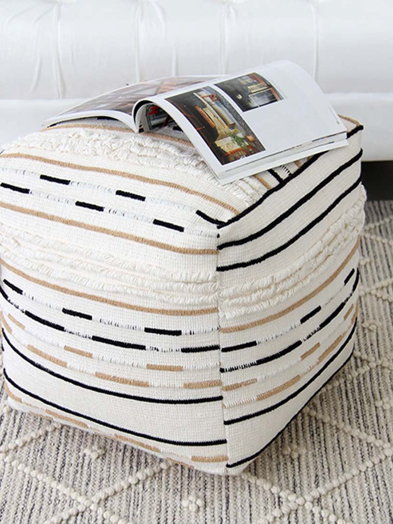 Cotton Boho Pouf PF-066