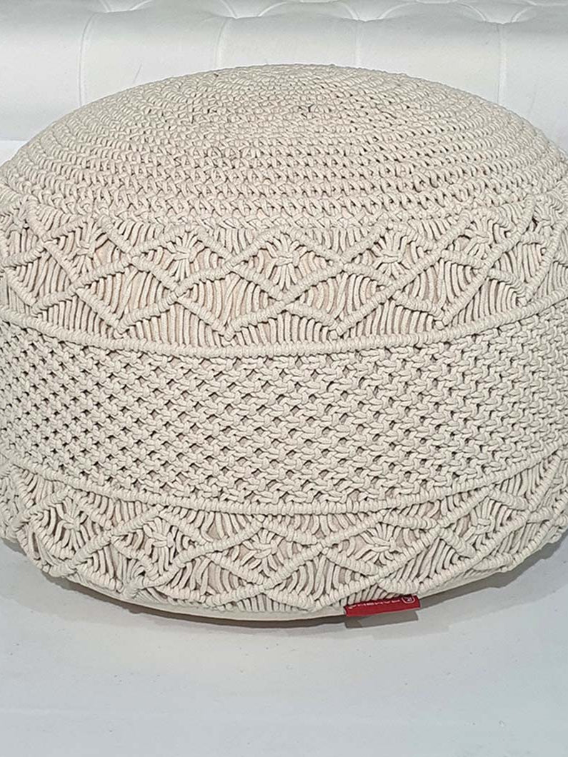 100% Cotton Pouf PF-073