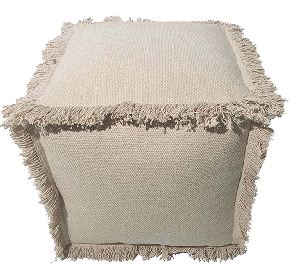 100% Cotton Cover Pouf PF-145