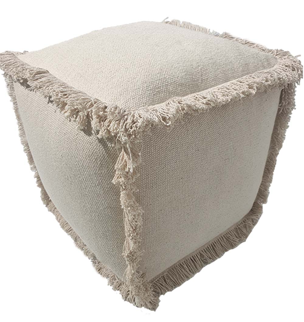 100% Cotton Cover Pouf PF-145