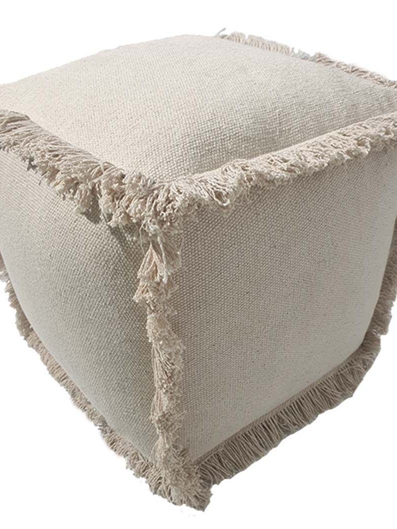 100% Cotton Cover Pouf PF-145