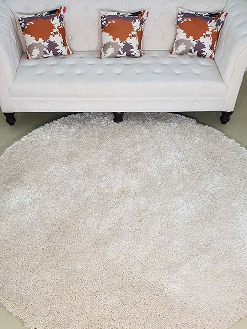 White Shaggy Rugs For Livingroom Bedroom Decor SG-03