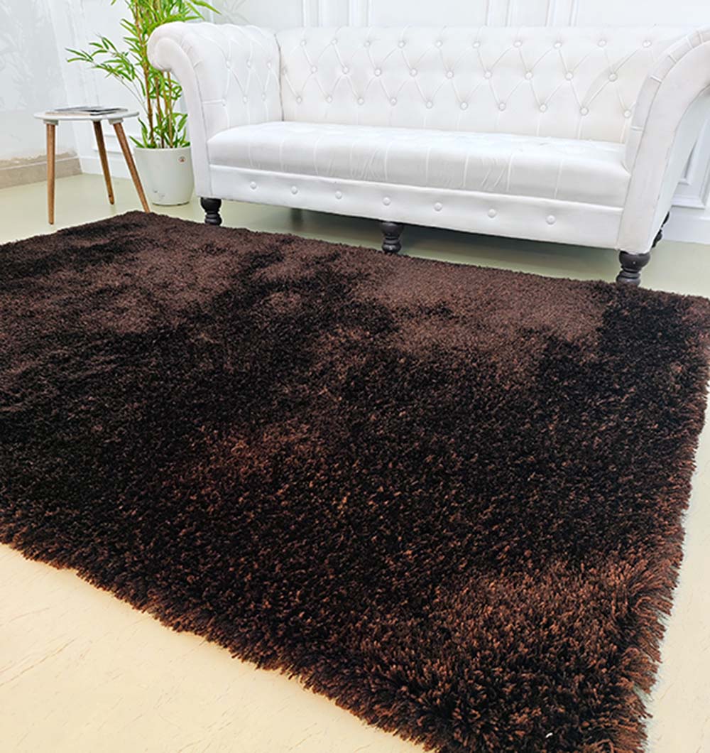 Handmade Soft Shaggy Rugs Round And Rectangle Carpets for Bedroom, Living room SG-04