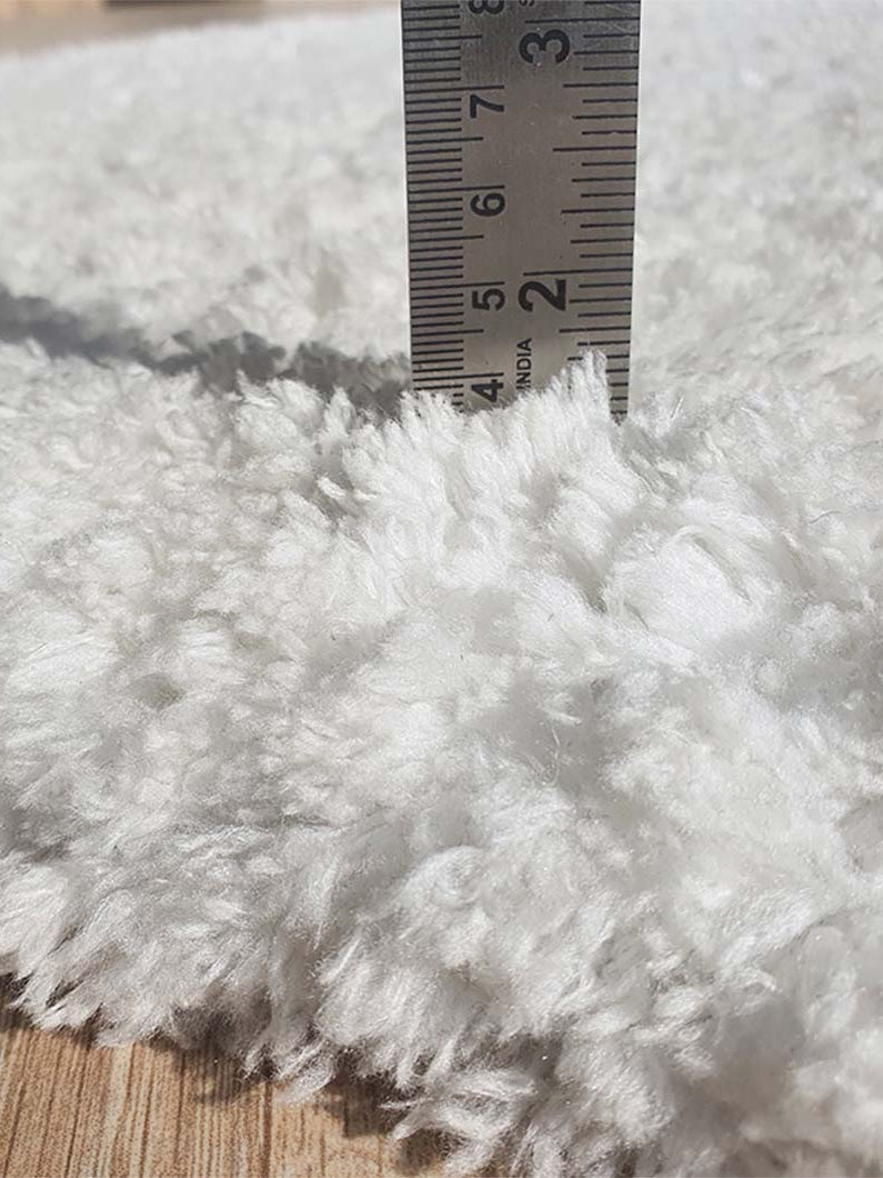 Handmade Soft Shaggy Rugs Round And Rectangle Carpets SG-06