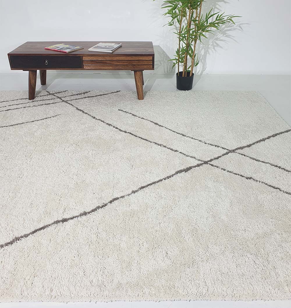 Handmade  Shaggy Rug For Home Decor SG-07