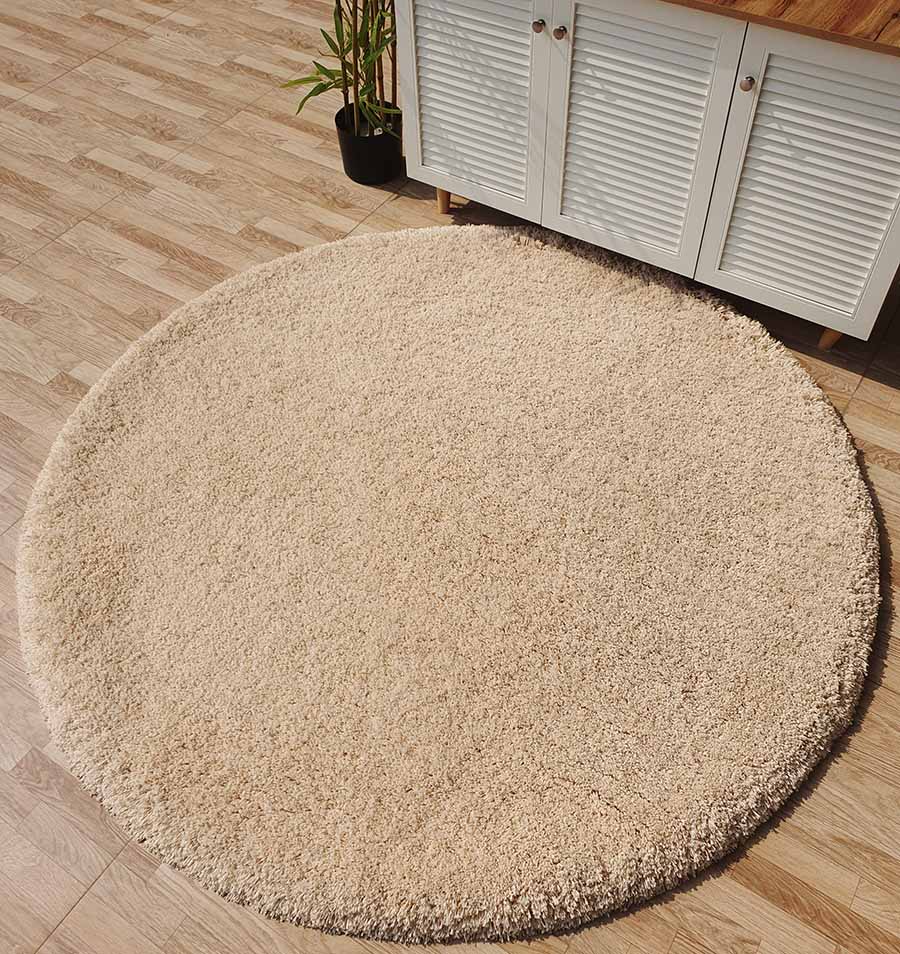 Handmade soft ande comfort shaggy rug SG-09 Brown color area rug