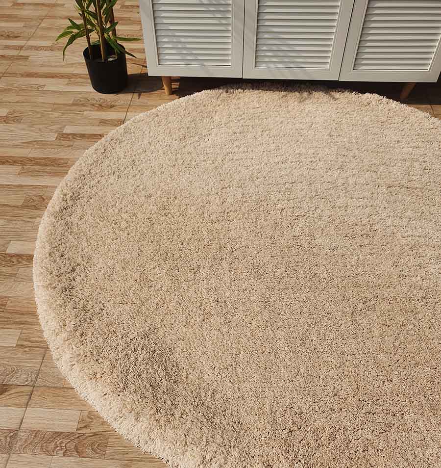 Handmade soft ande comfort shaggy rug SG-09 Brown color area rug