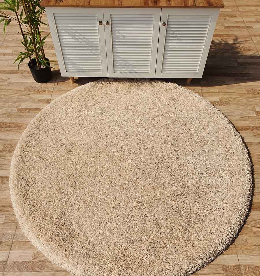 Handmade soft ande comfort shaggy rug SG-09 Brown color area rug