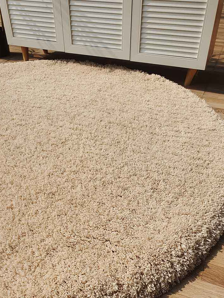 Handmade soft ande comfort shaggy rug SG-09 Brown color area rug