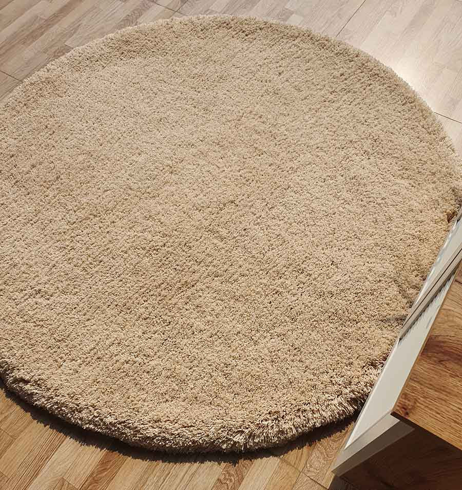 Handmade soft ande comfort shaggy rug SG-09 Brown color area rug