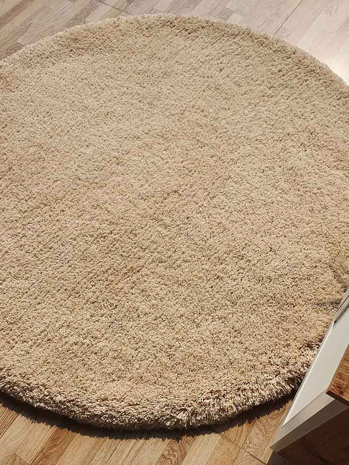 Handmade soft ande comfort shaggy rug SG-09 Brown color area rug