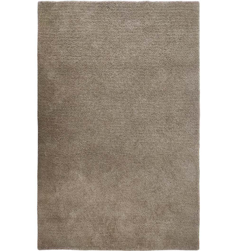 Beige Handmade Shaggy Rug For Livingroom SNR-12