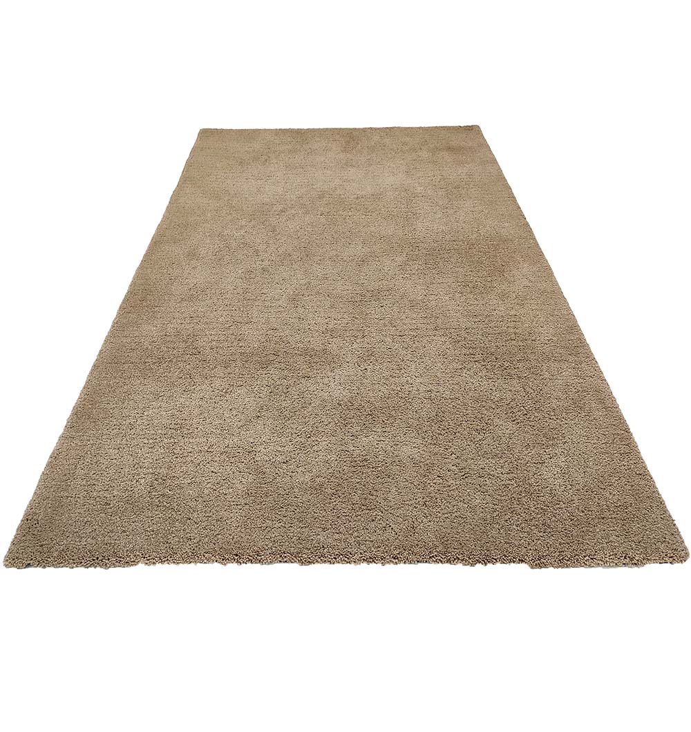 Beige Handmade Shaggy Rug For Livingroom SNR-12