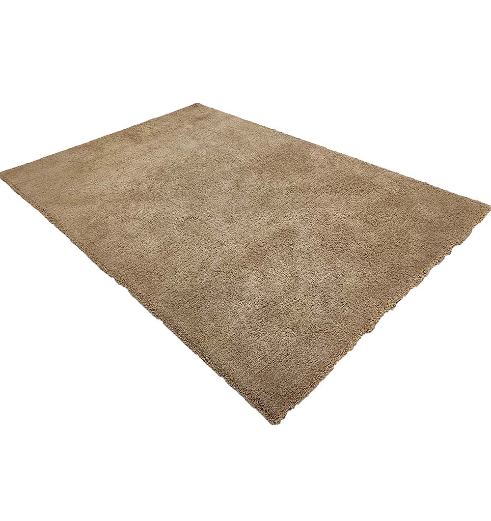 Beige Handmade Shaggy Rug For Livingroom SNR-12