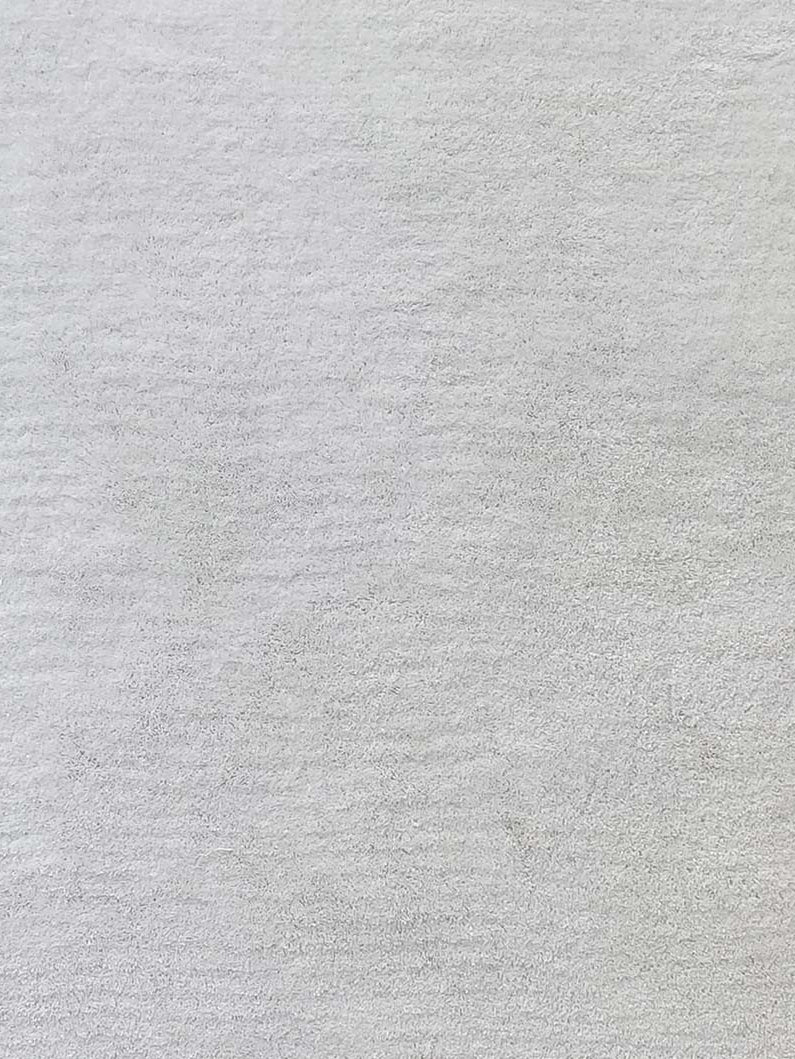 White Handmade Shaggy Rug For Home Decor SNR-01