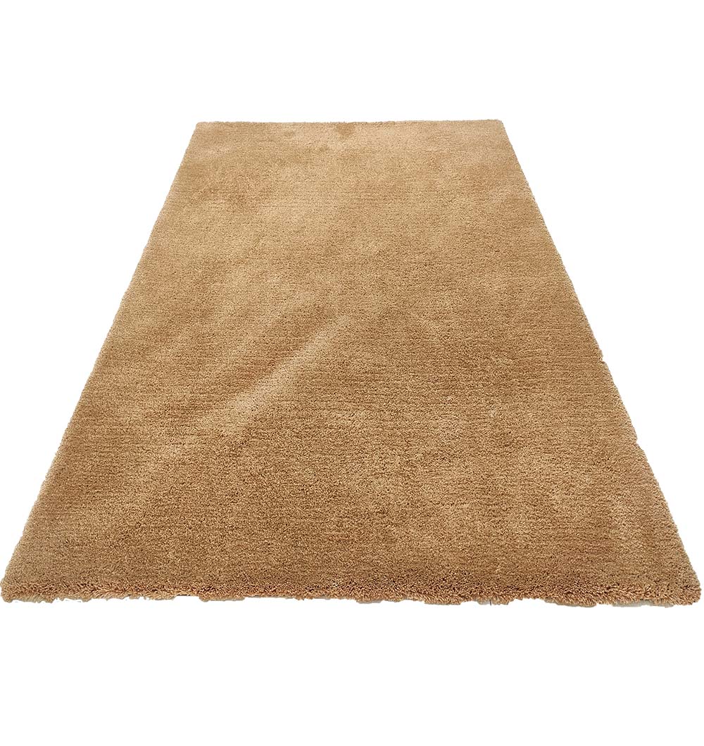 Camel Handmade Shaggy Rug For Home Decor SNR-02