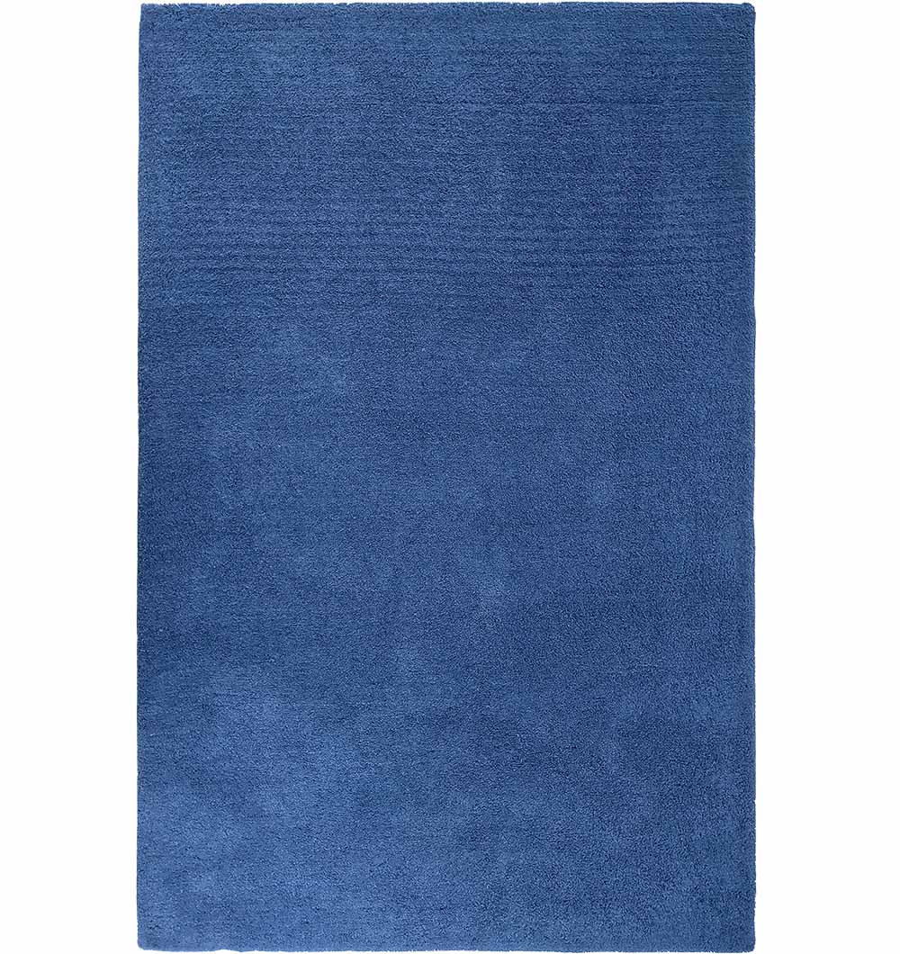 Navy Blue Handmade Shaggy Rug For Livingroom SNR-10