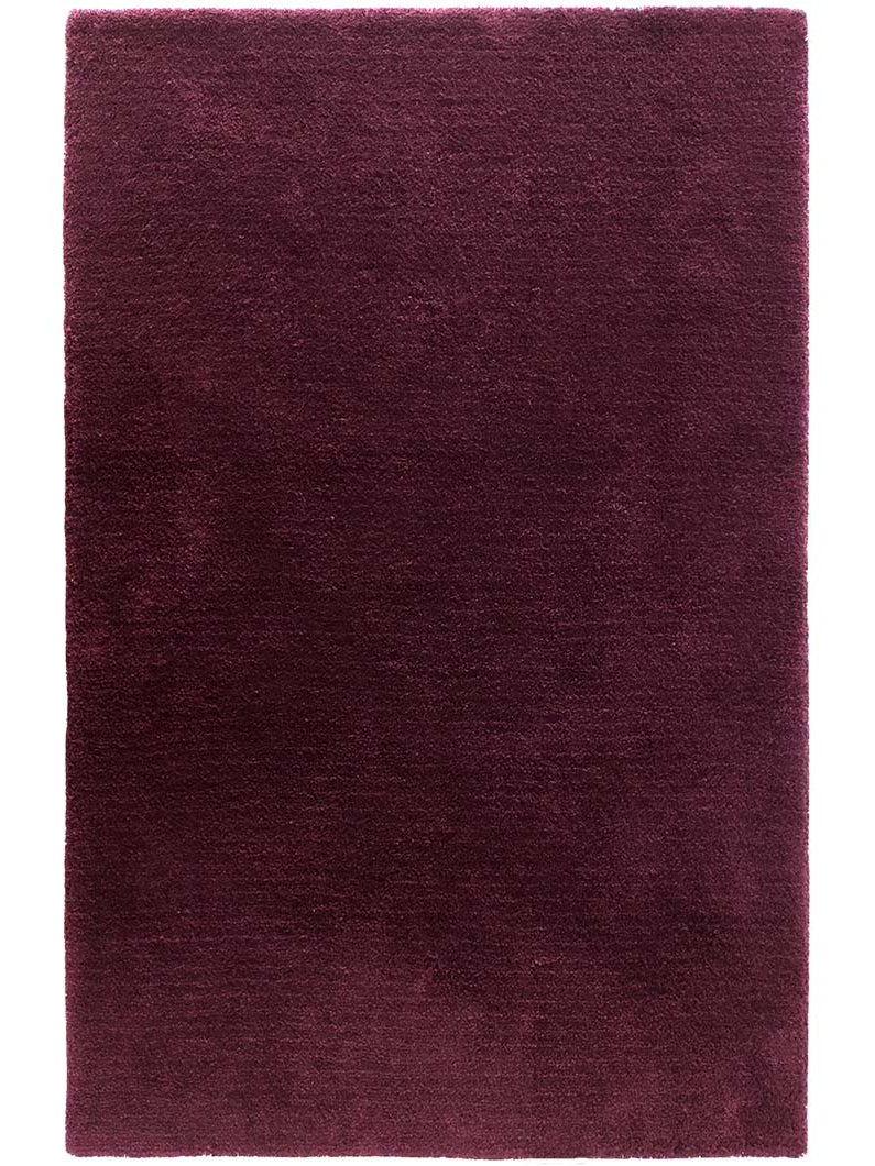 Purple Handmade  Shaggy Rug For Home Decor SNR-19