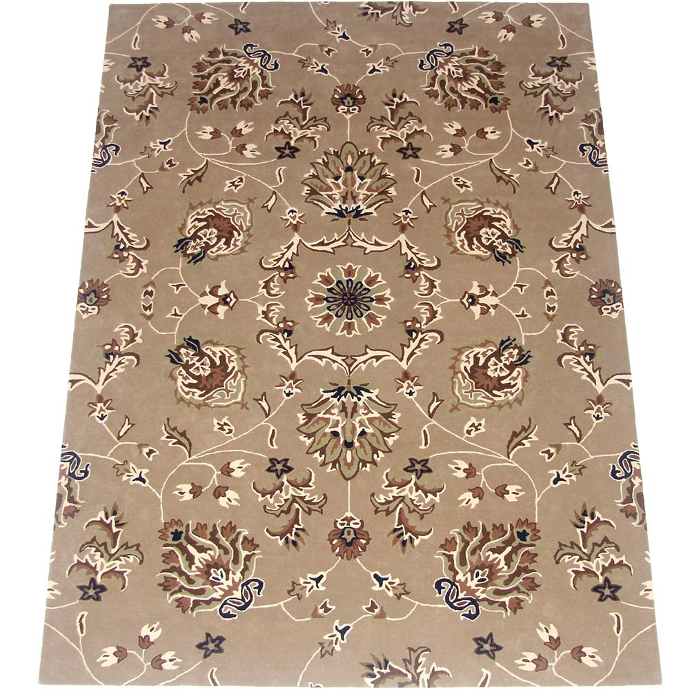 Rectangle Hand Tufted Carpet Multi Color HTW-16