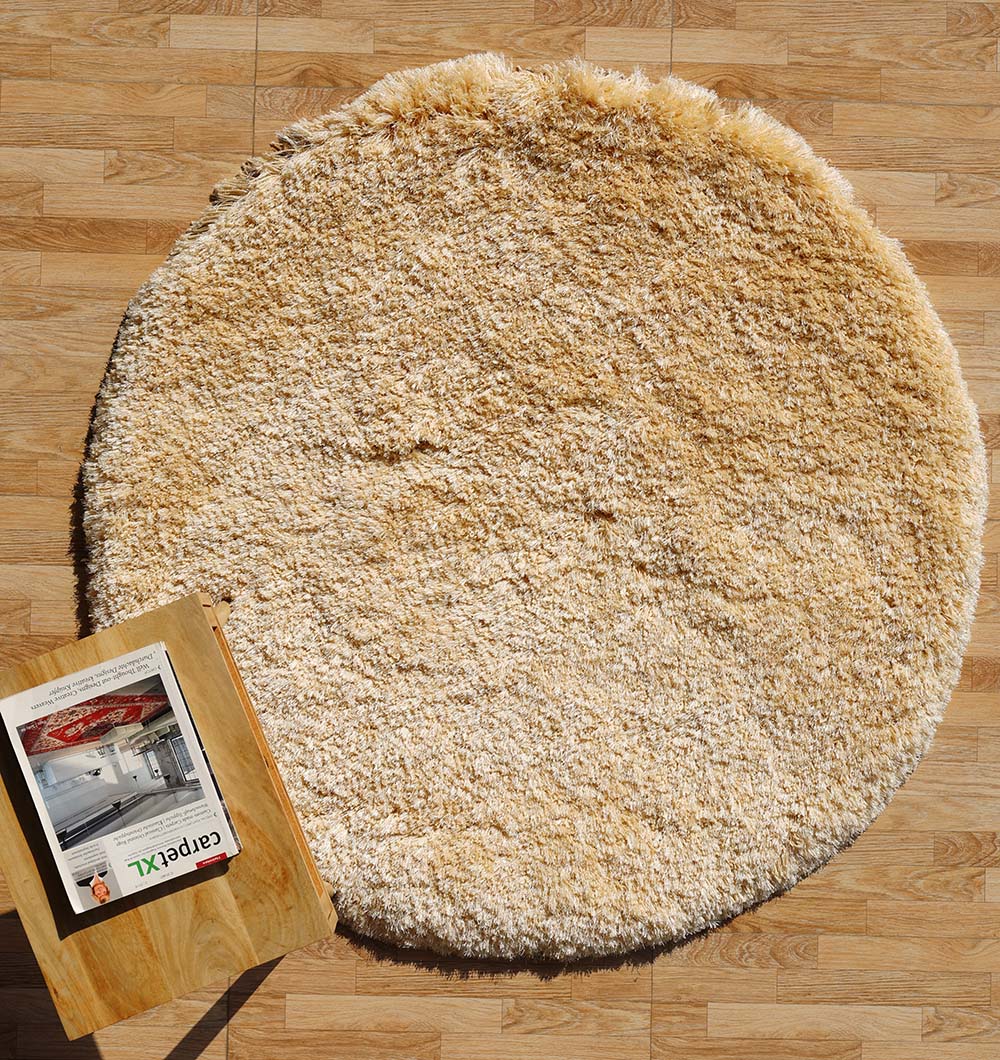 Shaggy Rug for Living Room - SG 026 (120 CM RD)