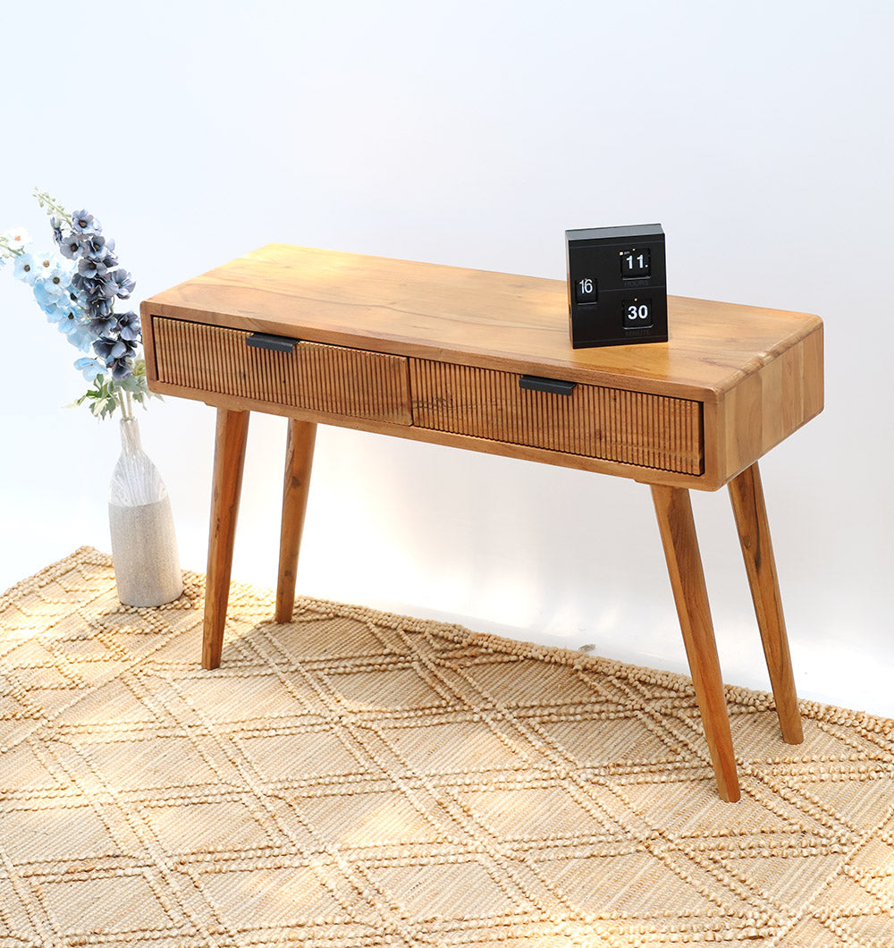 Wooden Natural Color Sideboard Cabinet with Storage – Solid Acacia SLI-1065