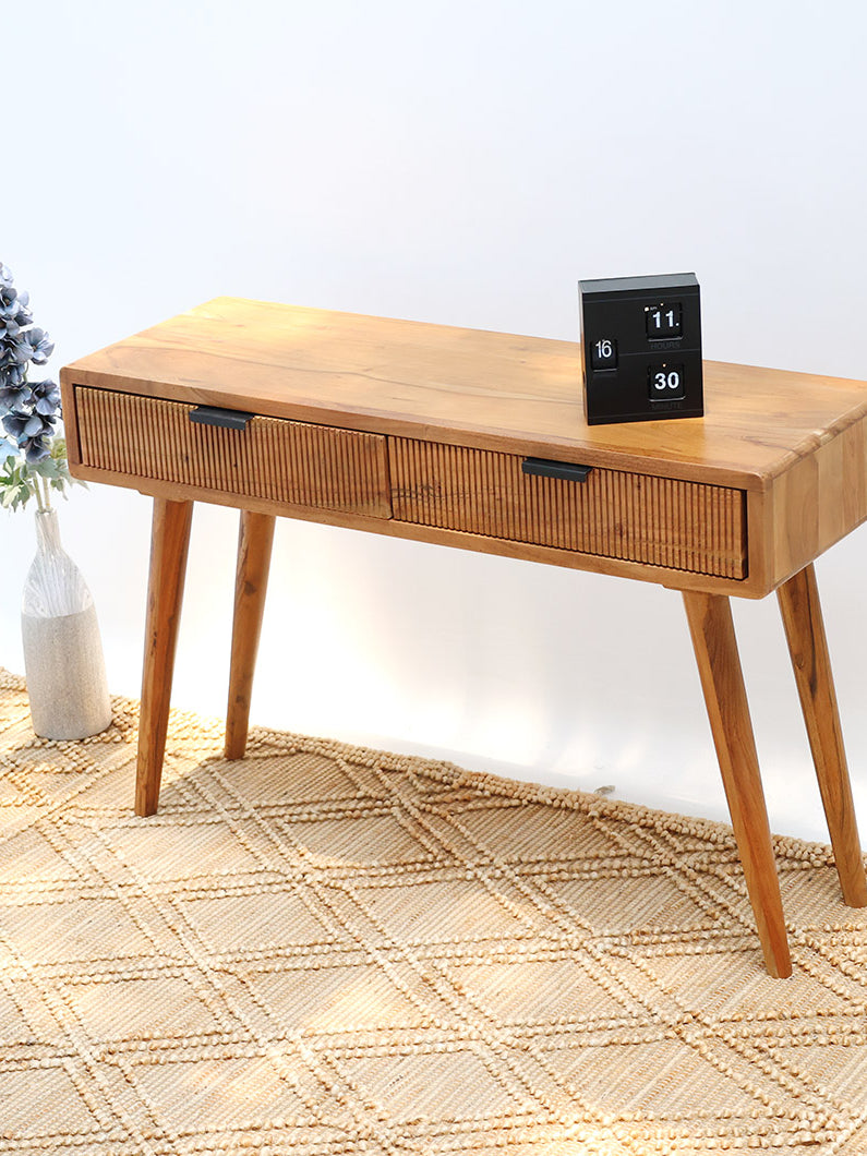 Wooden Natural Color Sideboard Cabinet with Storage – Solid Acacia SLI-1065