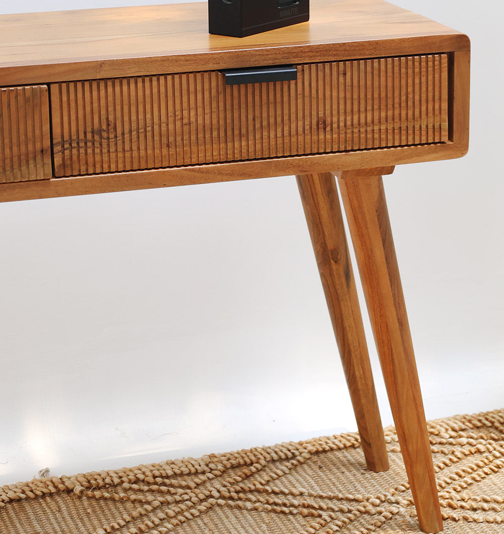 Wooden Natural Color Sideboard Cabinet with Storage – Solid Acacia SLI-1065