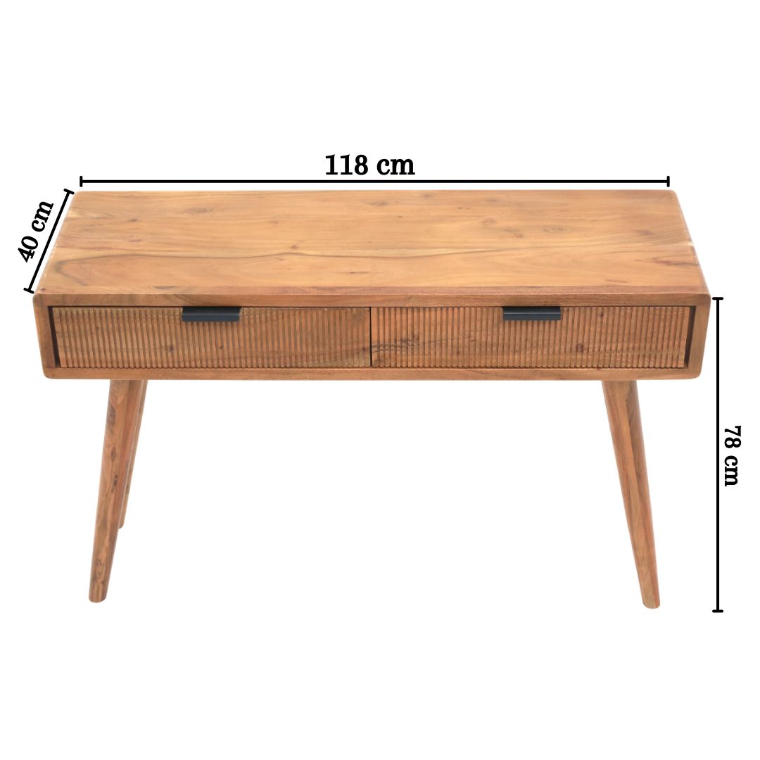 Wooden Natural Color Sideboard Cabinet with Storage – Solid Acacia SLI-1065