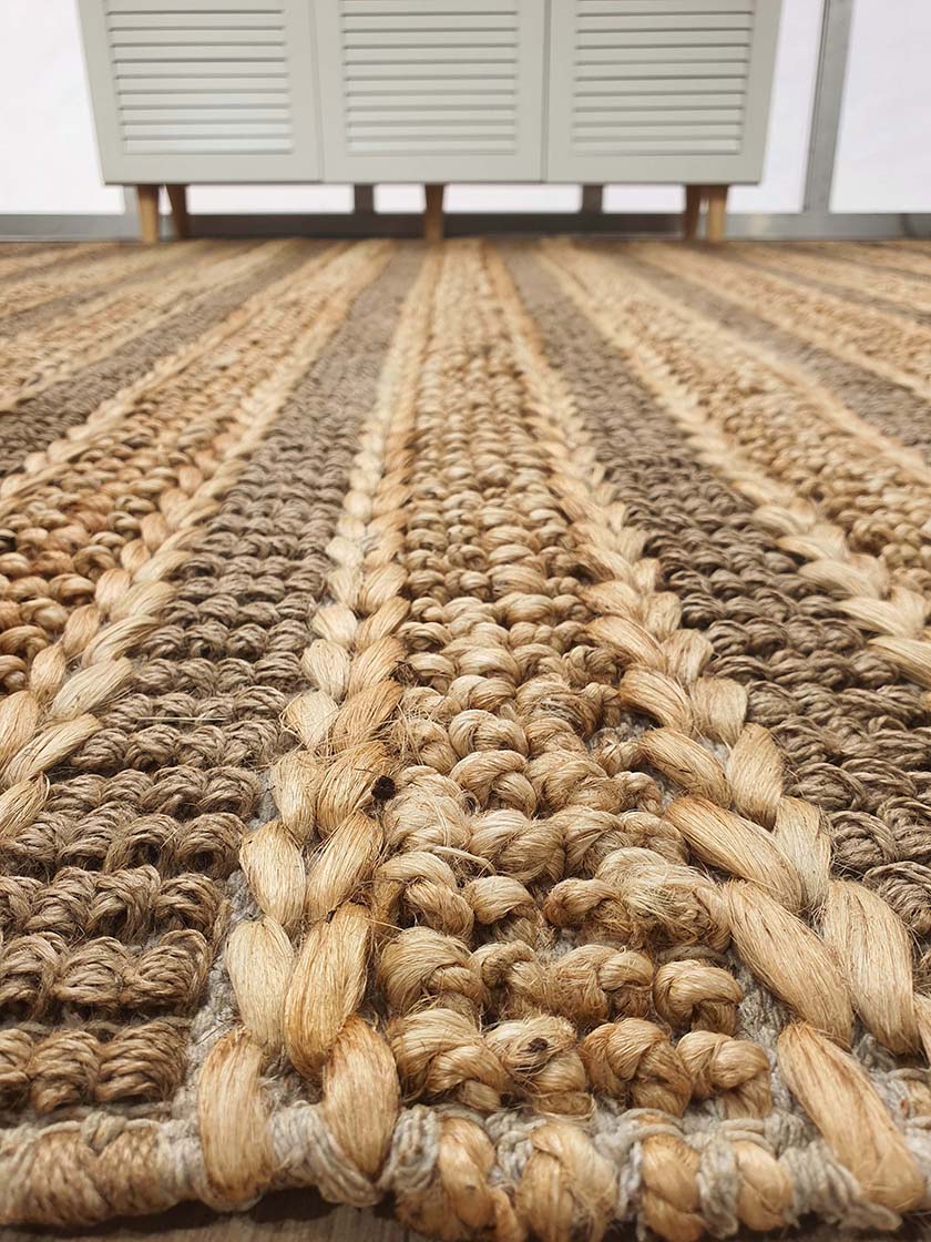 Eco-Friendly Jute Woven Rug - Embrace Sustainability in Your Home Design