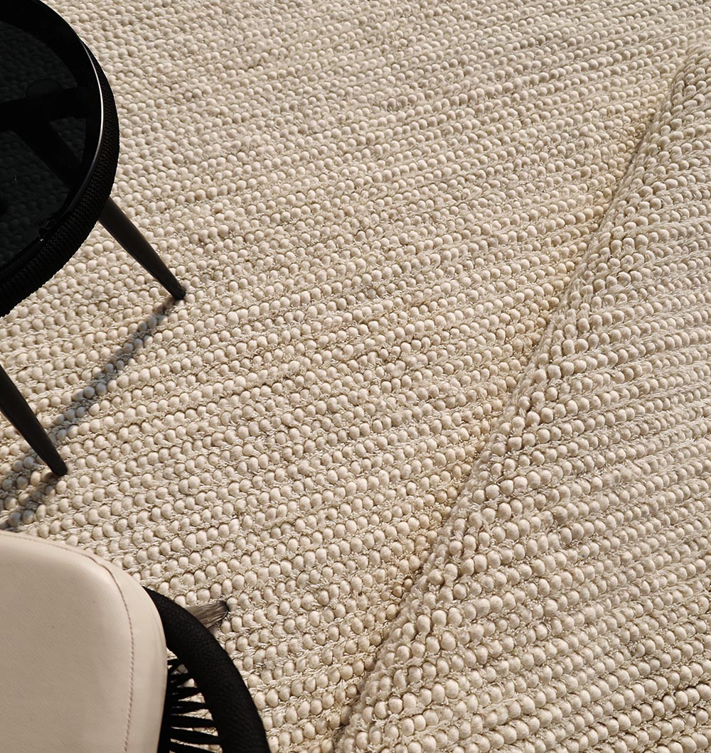 Handmade Natural Color Woven Rug For Living Room SRN-036