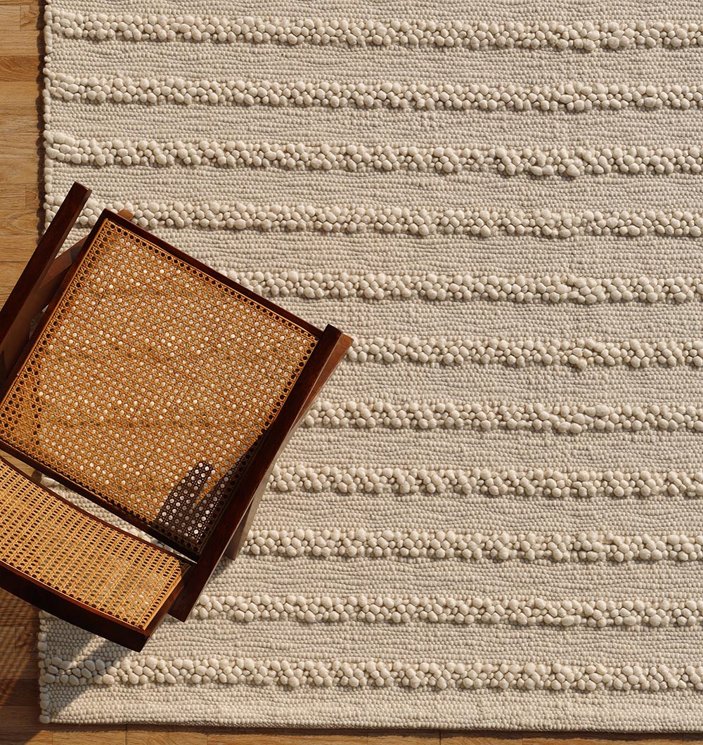 Home Decor Woven Rug Natural Color Bedroom Rug SRN-037