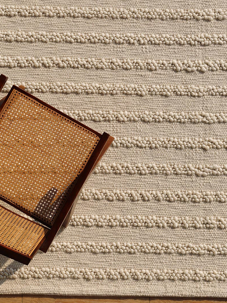 Home Decor Woven Rug Natural Color Bedroom Rug SRN-037