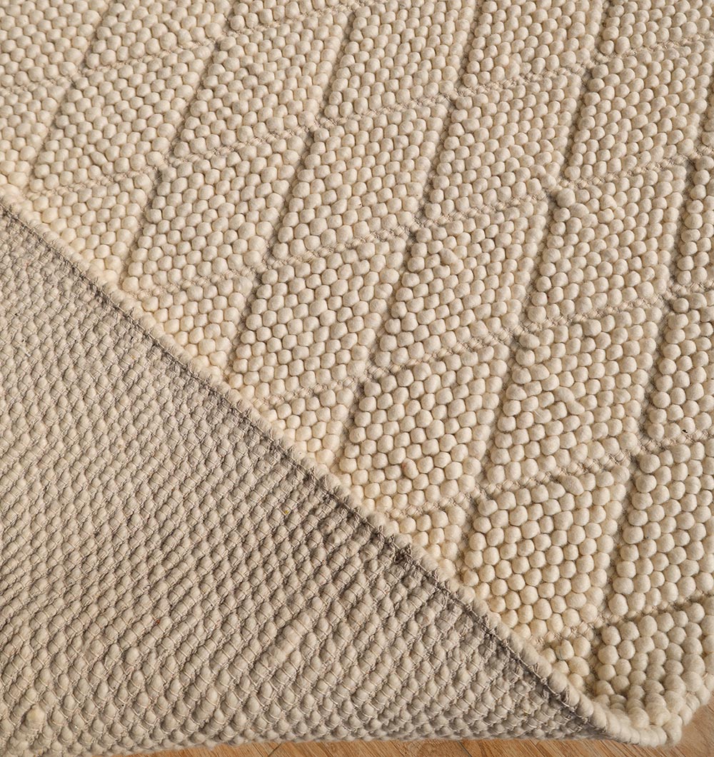 Wool & Cotton Woven Rug Area Rug SRN-039