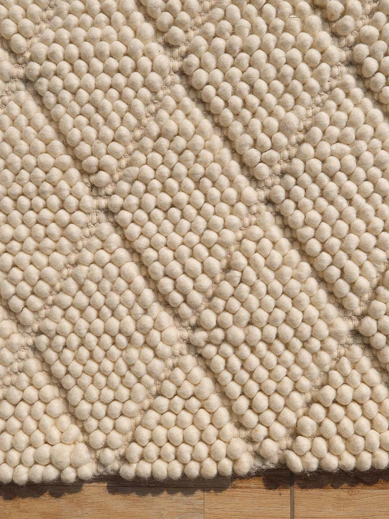 Wool & Cotton Woven Rug Area Rug SRN-039