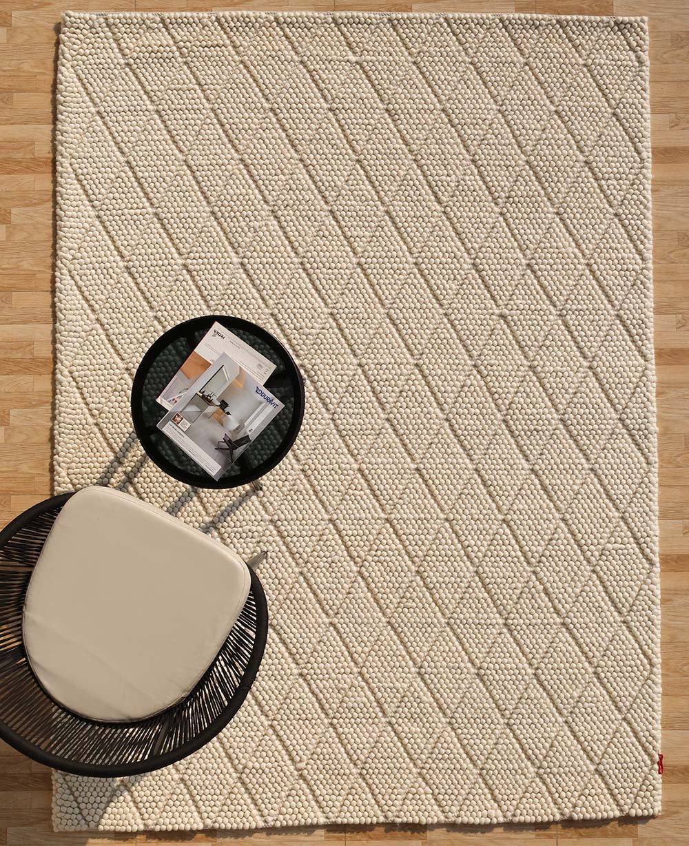Wool & Cotton Woven Rug Area Rug SRN-039