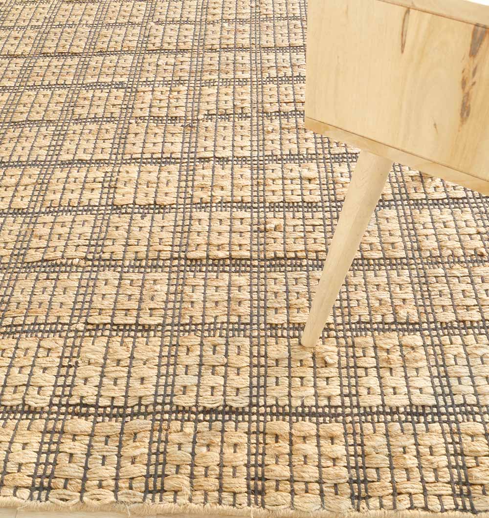 Decorative Area Hand Woven Rug Natural Color WR-032