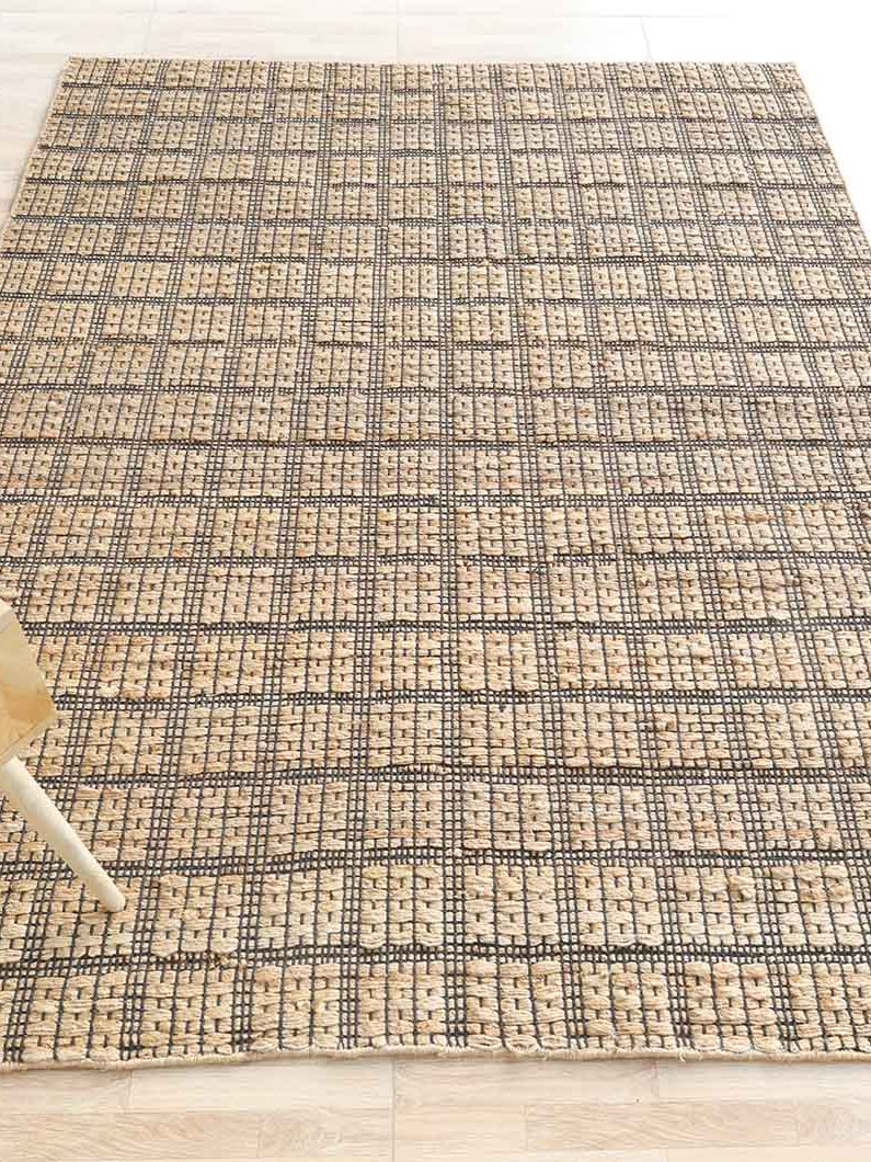 Decorative Area Hand Woven Rug Natural Color WR-032