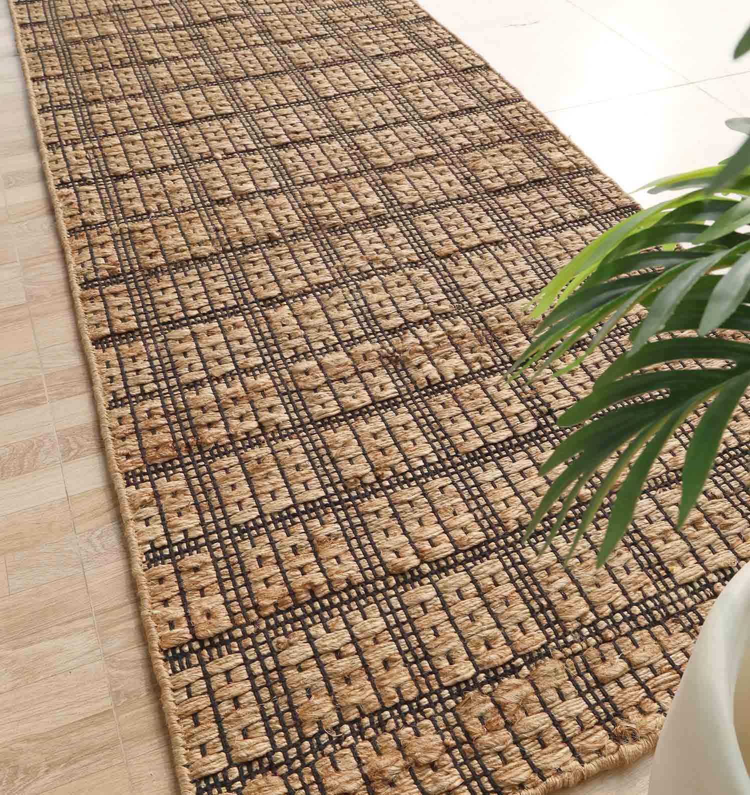 Decorative Area Hand Woven Rug Natural Color WR-032