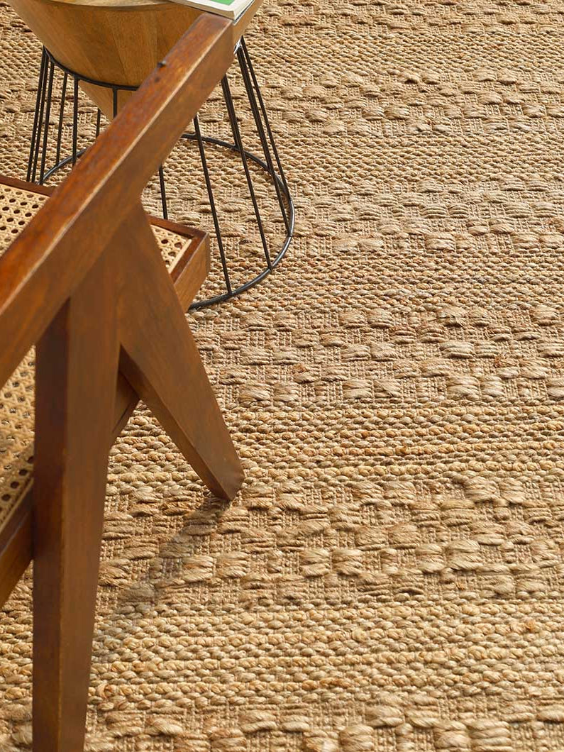 Home Decor Natural Color Hand Woven Area Rug WR-034